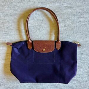 Longchamp Le Pliage Original M Tote Bag - Dark Purple